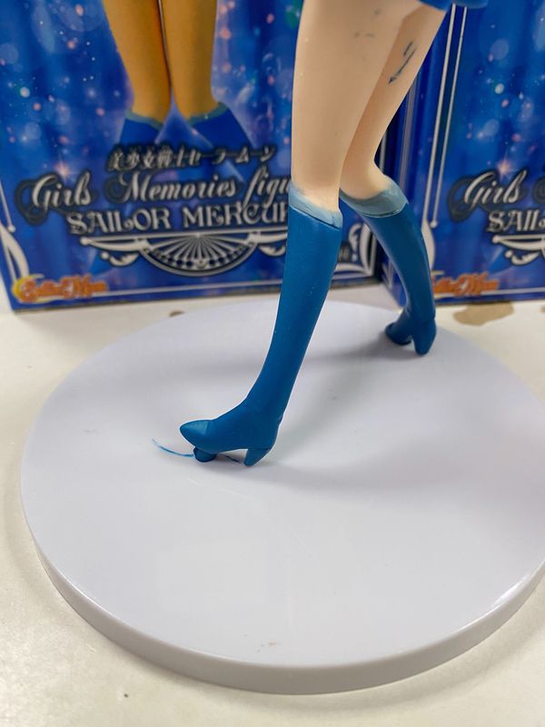 Фигурка Сейлор Меркурий в стойке (Sailor Mercury Pretty Guardian) 16 см УЦЕНКА изображение 2