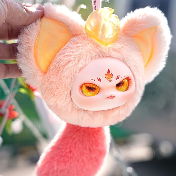 Случайная мягкая игрушка-брелок Maytree's Dumia Lucky Sprites Fluffy Pendant Series 11 см (Лицензия) изображение 2