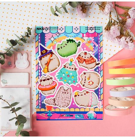 Набор стикеров Пушин (Pusheen), mini