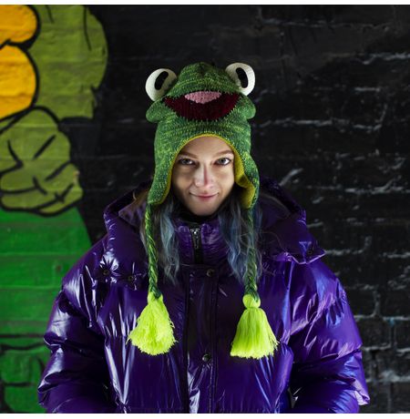 Шапка Кермит Улица Сезам (Kermit Sesame Street) изображение 9