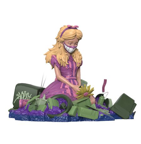 Фигурка Alice in Wasteland by ABCNT Acid Edition Exclusive светится в темноте