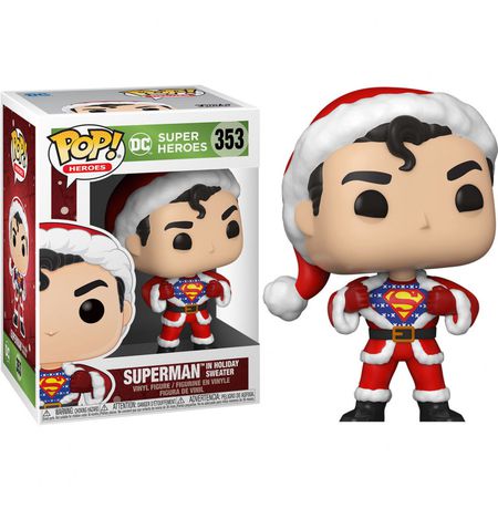 Фигурка Funko POP! Супермен в свитере (Superman in Holiday Sweater)
