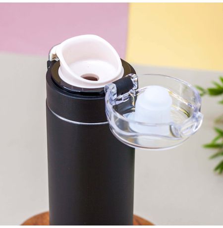 Термос Matt Tone, черный 400 мл изображение 2