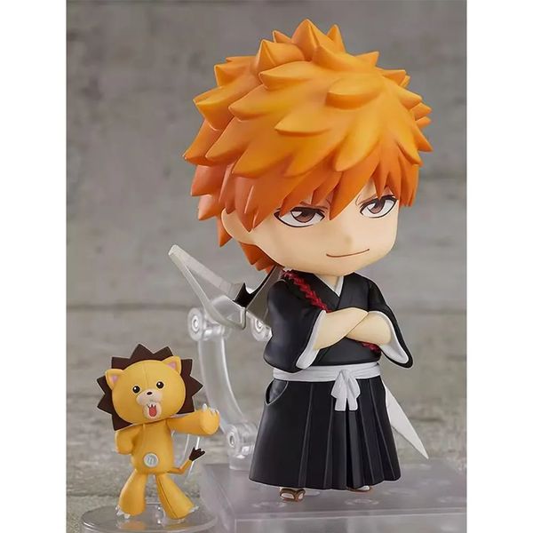 Фигурка Блич - Ичиго Куросаки и Кон (Bleach - Ichigo Kurosaki) Nendoroid копия 10 cм изображение 2