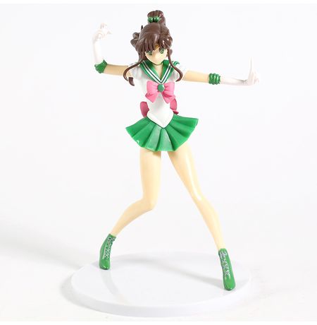 Фигурка Сейлор Юпитер в стойке (Sailor Jupiter Pretty Guardian) 16 см УЦЕНКА