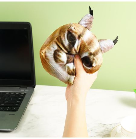 Мягкая игрушка Шлепа мем (Флопа) 17х15 см