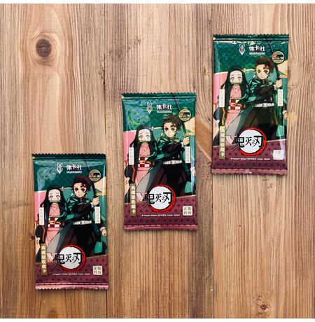 Коллекционные карточки Demon Slayer Tier 3 Набор из 3 бустеров Card Fun изображение 3