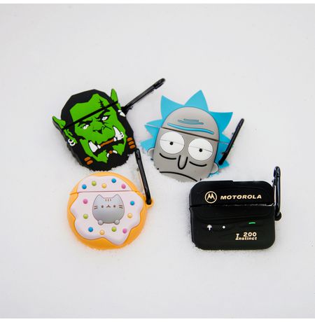 Чехол для Airpods Рик и Морти: Рик (Rick and Morty) изображение 2