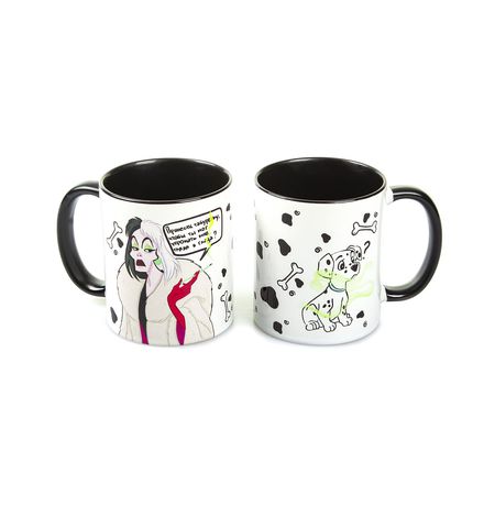 Кружка 101 далматинец - Круэлла Де Виль (101 Dalmatians - Cruella De Vil)УЦЕНКА