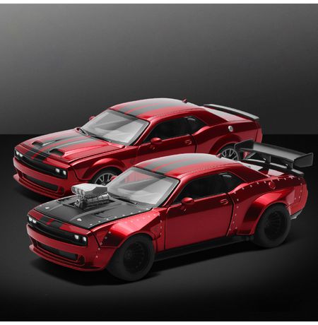 Коллекционная металлическая модель с тюнингом Dodge Challenger SRT Jailbreak, 1:36