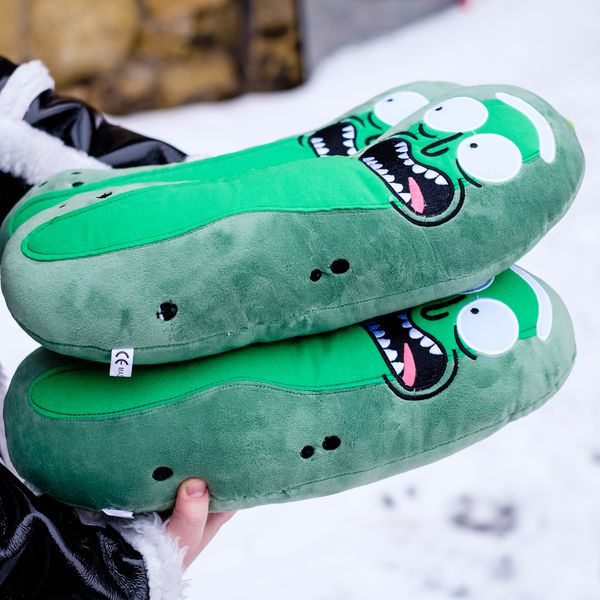 Мягкая игрушка Рик и Морти: Огурчик Рик (Rick and Morty: Pickle Rick) 40 см