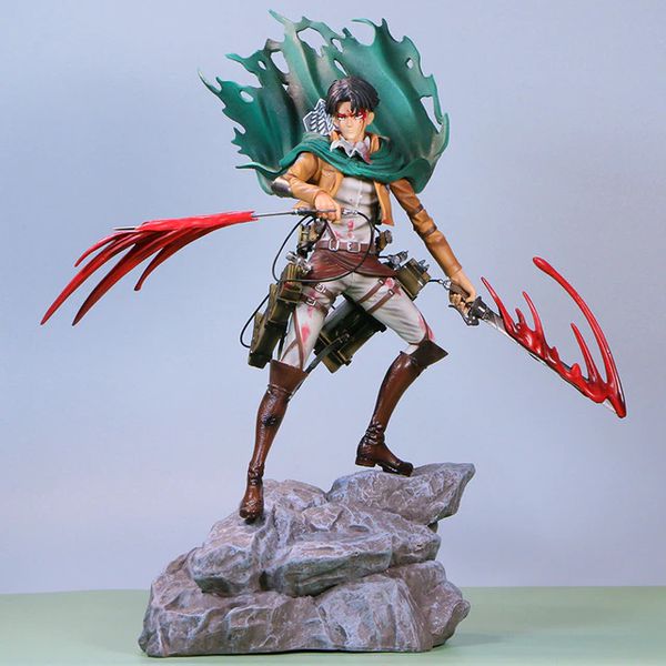 Фигурка Леви Аккерман в бою (Levi Akkerman Attack On Titan) 30 см
