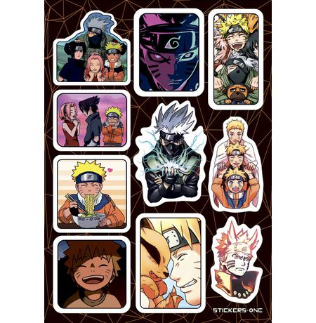 Набор стикеров Наруто STICKERS.ONE