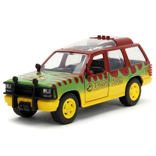 Модель машинки Парк Юрского Периода - Ford Explorer 1:32 (Jurrasic Park - Hollywood Rides)
