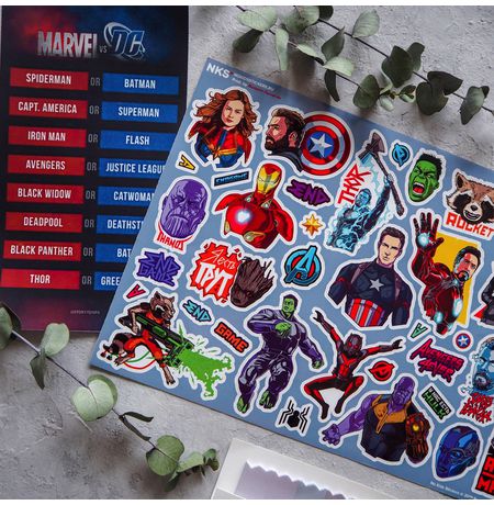 Стикеры Мстители: Финал (Avengers) наклейки NKS изображение 2