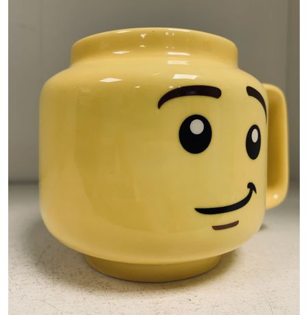 Кружка Лего голова 3D (LEGO) УЦЕНКА изображение 2