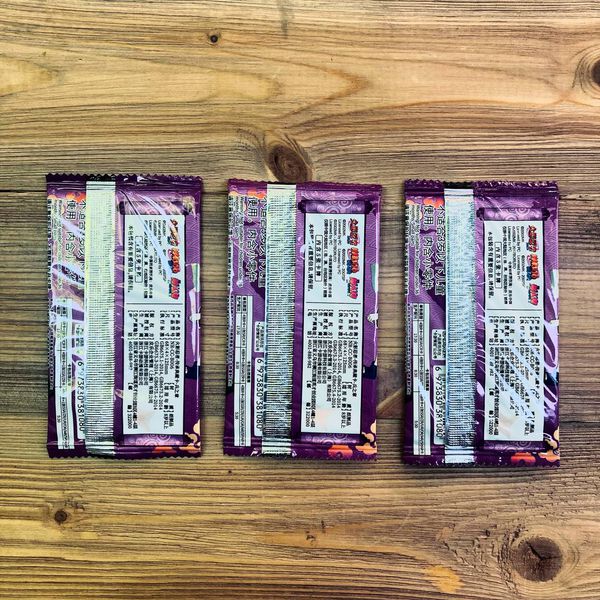 Коллекционные карточки Наруто Тир 2 Серия 6 (Naruto) Набор из 3 бустеров изображение 4