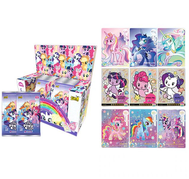 Коллекционные карточки My Little Pony - Тир 3 - 6 штук в бустере
