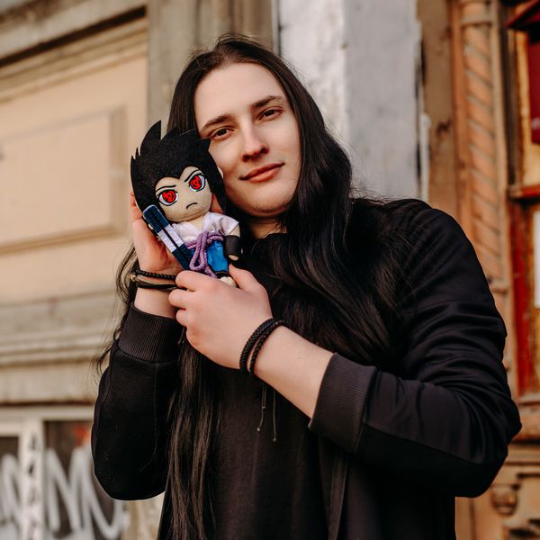 Мягкая игрушка Наруто: Саске 20 см