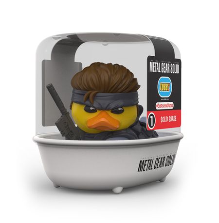 Фигурка-Утка  Metal Gear Solid - Солид Снейк (Metal Gear Solid Solid Snake) TUBBZ 10 см изображение 2