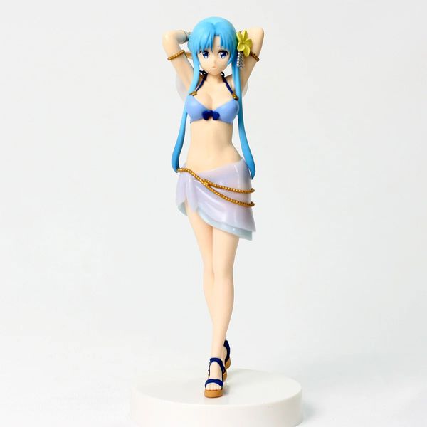 Фигурка Sword Art Online - Асуна (Asuna Espresto Figure Jewelry Materials Swimsuit) 23 см изображение 3