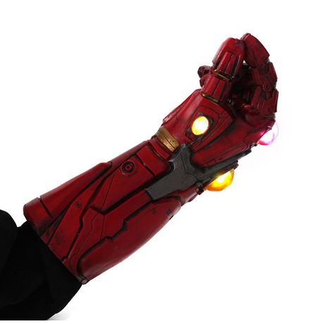 Перчатка Бесконечности Железный Человек (The Infinity Gauntlet Iron Man) с подстветкой изображение 4