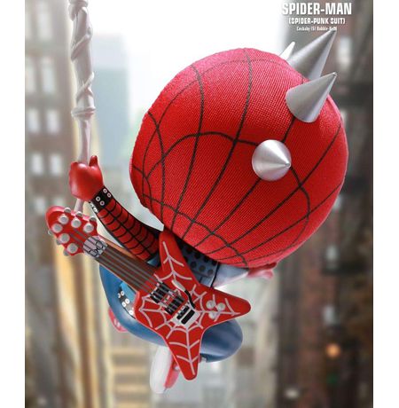 Фигурка-башкотряс Человек-Паук Панк (Spider-Man - Spider-Punk) 14 см изображение 2