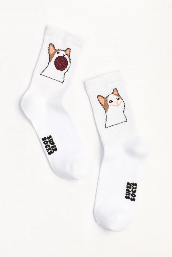 Носки SUPER SOCKS Кот А (размер 40-45)