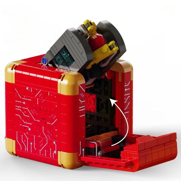 Сборный конструктор LW Building Blocks - Железный Человек (Iron Box - Iron Man) изображение 3