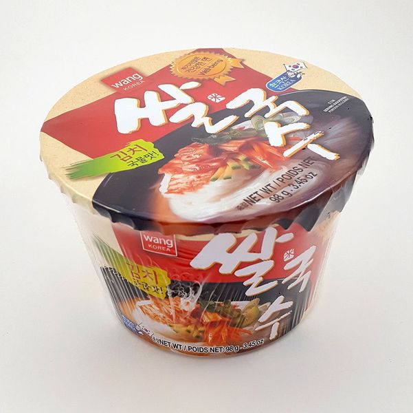 Лапша рисовая Wang со вкусом кимчи 98 г