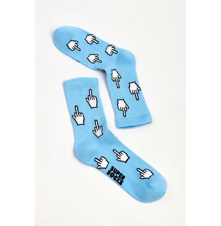 Носки SUPER SOCKS Курсор Фак (размер 35-40) изображение 2