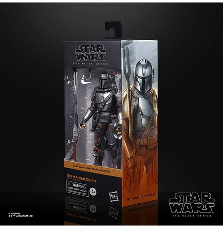 Фигурка Звездные войны - Мандалорец (Star Wars The Mandalorian Beskar Black Series) 16 см лицензия изображение 6