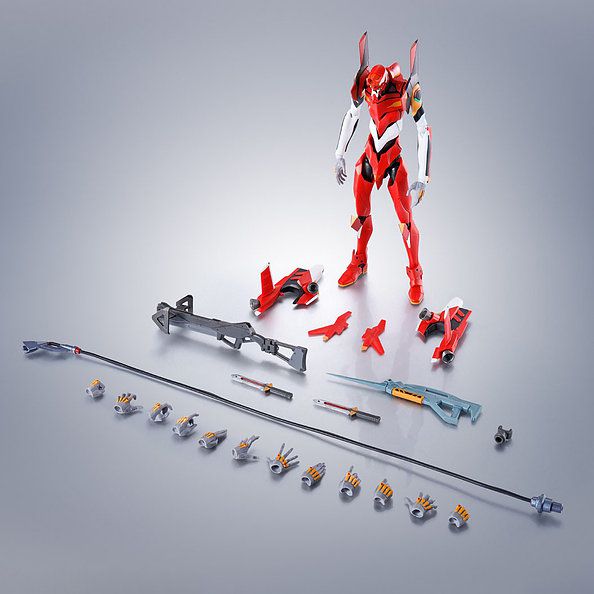Фигурка Евангелион - Ева-02 (The Robot Spirits Evangelion Side Eva Prod. Eva-02 TypeS) изображение 5