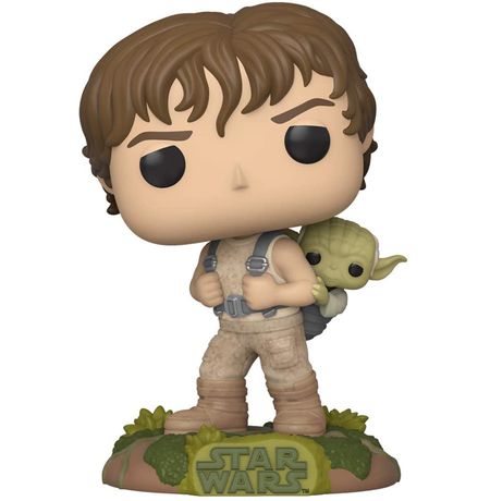 Фигурка Funko POP! Звездные войны - Люк Скайуокер и Йода (Star Wars - Luke Skywalker & Yoda)