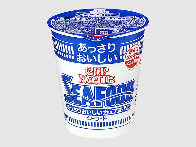 Лапша Cup Noodle Nissin с морепродуктами