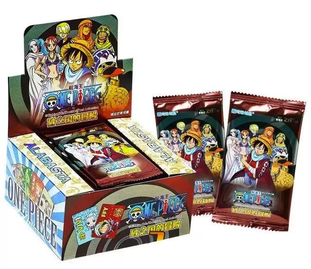 Коллекционные карточки One Piece Категория А+ - 5 штук в бустере (Большой Куш) изображение 2