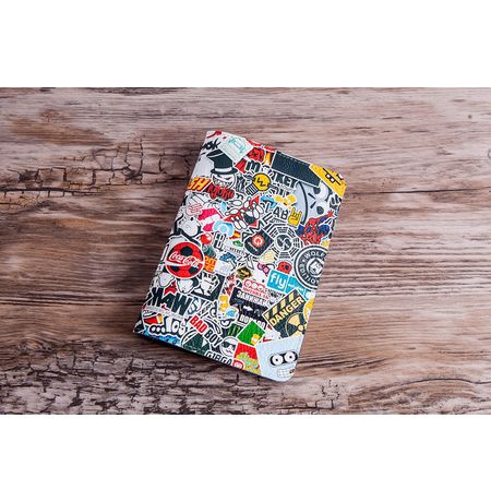 Обложка на паспорт Стикеры - Stickerbomb JDM изображение 2