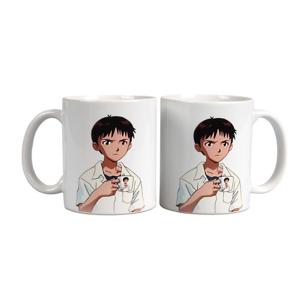 Кружка Синдзи Икари - Евангелион (Neon Genesis Evangelion)