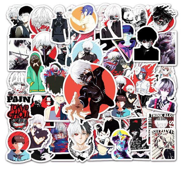 Стикеры Токийский гуль (Tokyo Ghoul) 50 шт