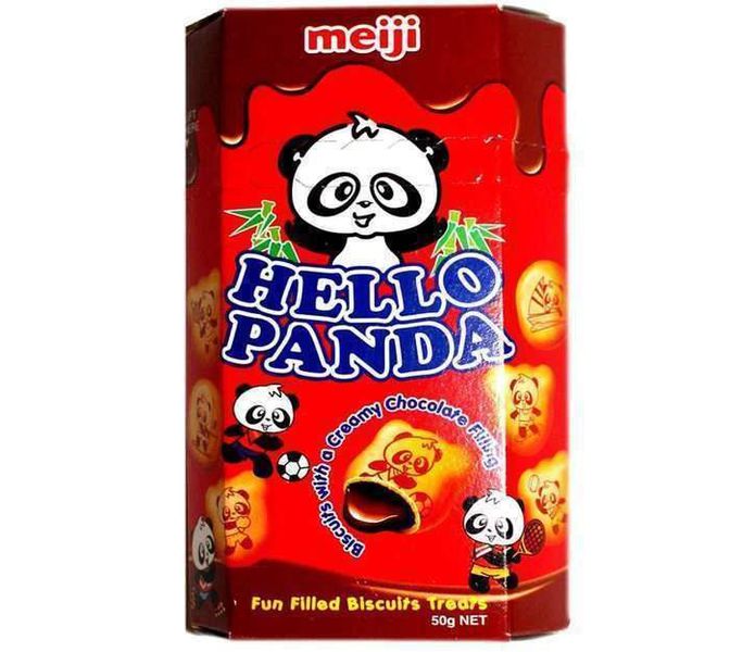 Печенье Meiji Hello Panda шоколадное