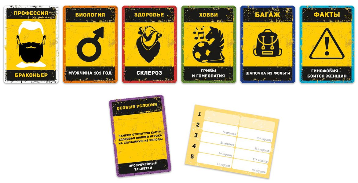 Настольная игра Бункер изображение 3