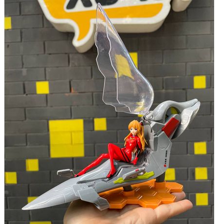 Фигурка Евангелион - Аска в кабине пилота (Pizza Hut x EVANGELION) 13 см лицензия изображение 2
