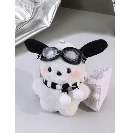 Брелок Hello Kitty - Почакко Пилот плюшевый (Pochacco) 12х8 см изображение 2