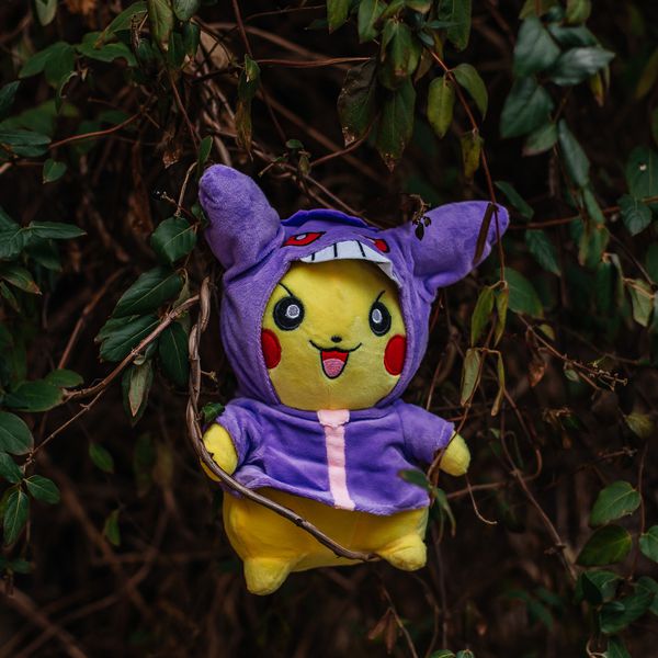 Мягкая игрушка Пикачу Генгар Покемон (Pikachu Gengar Pokemon) изображение 4
