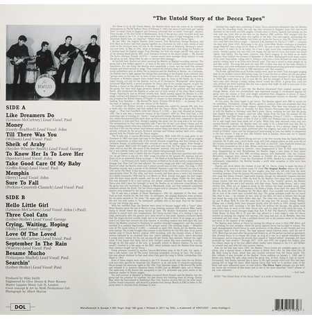 Виниловая пластинка The Beatles – The Decca Tapes, Deluxe Edition изображение 2