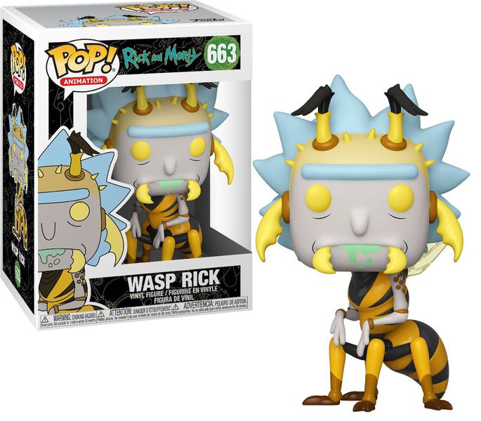 Фигурка Funko POP! Рик И Морти - Рик Оса (Wasp Rick - Rick & Morty)