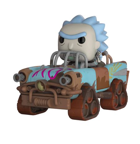 Фигурка Funko POP! Рик и Морти - Безумный Макс Рик Санчез (Mad Max Rick)
