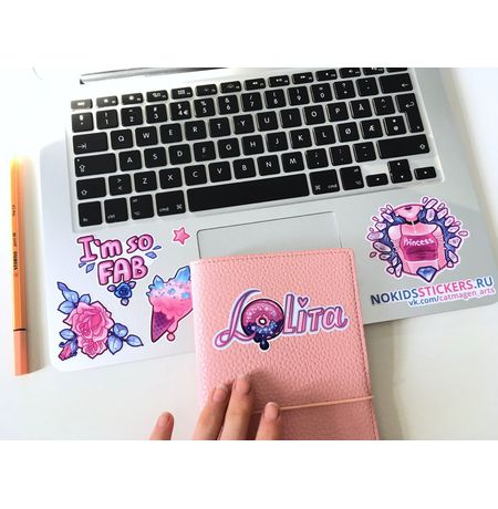 Наклейки Лолита стикеры NKS изображение 3