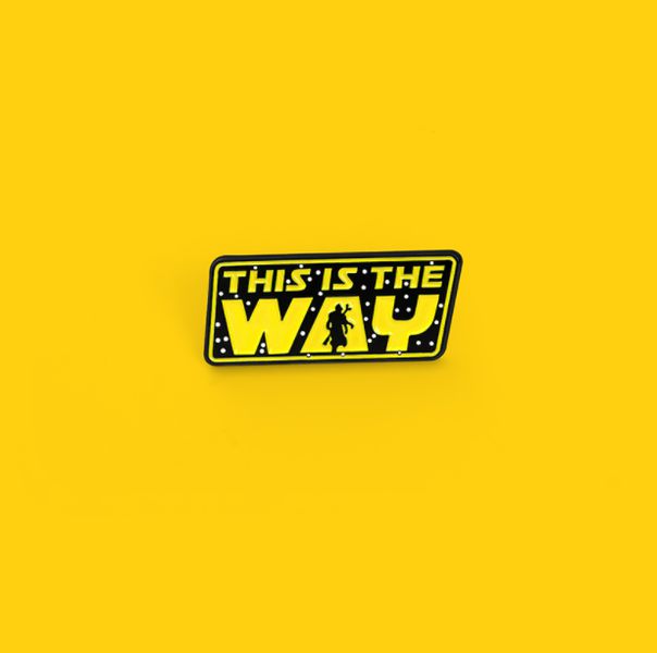 Значок Звездные войны: Мандалорец This is the way изображение 2
