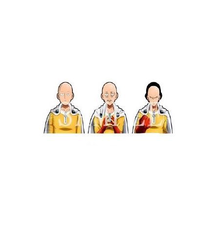 3D стикер-мини Ванпанчмен - Сайтама (One-Punch Man)